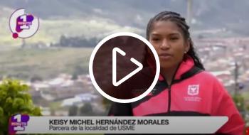 Historia de Keisy beneficiaria de Parceros por Bogotá y Jóvenes a la U