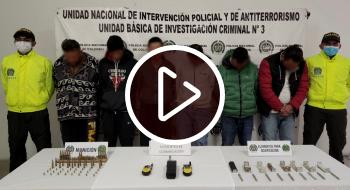 A la cárcel banda de microtráfico en Bogotá ¡En video operativos de captura!