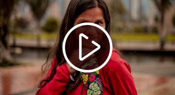 Historia en video de Marcela Agrado, mujer trans Manzana del Cuidado 