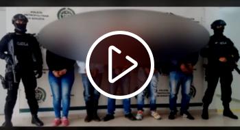 ¡Así cayeron los 'No Copeo'! En video captura de banda de extorsión en Bogotá