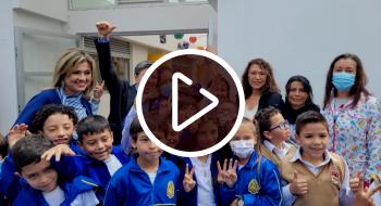Por primera vez, Bogotá realiza obras para mejorar todos sus colegios