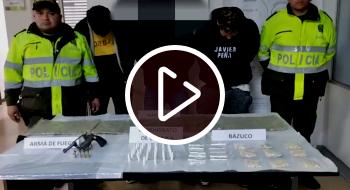 Riña dejó 3 capturados con estupefacientes y un arma de fuego en Suba ¡Video!