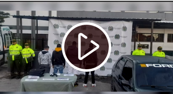 12 capturados por porte de armas este fin de semana en Bogotá ¡Video!