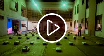 ¡Incautan 600 kilos de marihuana! En video dos capturados y el estupefaciente