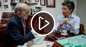 Alcaldesa Claudia López habla de la movilidad y seguridad en Bogotá