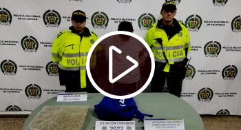 Hombre capturado por estupefacientes