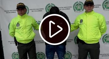 Alias 'Frozen' fue capturado en Rafael Uribe Uribe.