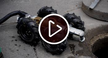 Robots de la Empresa de Acueducto y Alcantarillado de Bogotá Loa robots que destapan alcantarillas