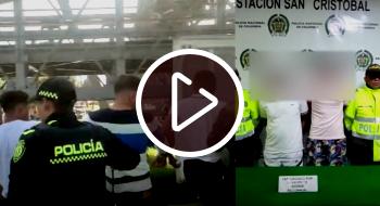 Cinco personas fueron capturadas por el delito de hurto en TransMIlenio y Sitp.