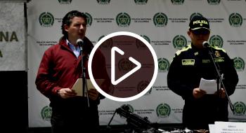 El Secretario de Seguridad y el Comandante Operativo de la Metropolitana