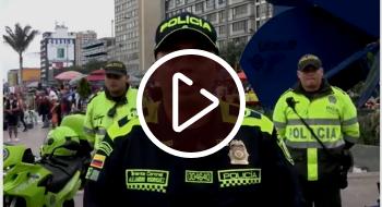 Policía Metropolitana despliega Plan Centro en Bogotá de seguridad