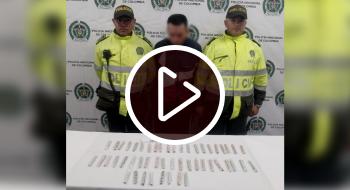 Alias 'Victor', capturado con estupefacientes, haría parte de un grupo de delincuencia común conocido como los de 'La Playa'. Un capturado en Ciudad Bolívar.