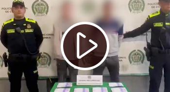 Dos hombres fueron sorprendidos en la localidad de Santa Fe hurtando dinero.