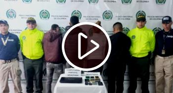 Cuatro personas, tres de ellos integrantes de una misma familia son capturados.