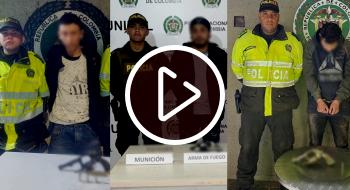 Intensos operativos en Ciudad Bolívar permitieron la captura de tres hombres por porte ilegal de armas de fuego. Intensos operativos en Ciudad Bolívar permitieron la captura de tres hombres.