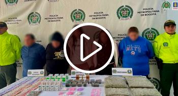 Tres mujeres y un hombre integraban el grupo delincuencial 'Los Perla Negra'