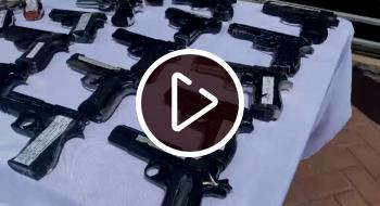 1.009 armas de fuego han sido incautadas en Bogotá este 2022 1.009 armas de fuego han sido incautadas en Bogotá este 2022