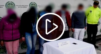 Dos mujeres y tres hombres de un clan familiar dedicado al hurto de ciudadanos en Suba recibieron casa por cárcel. Captirado clan familiar