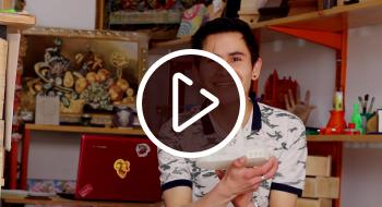 En video: A sus 24 años, Albert creó una empresa de impresión 3D