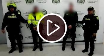 Capturados policías falsos.