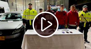 Capturados en Ciudad Bolívar por hurto.