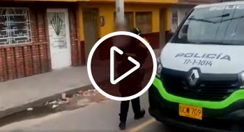 rescate de bebé en Bogotá