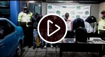 Estas personas fueron dejadas ante la autoridad competente.