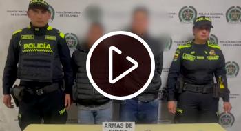7 capturados con armas el fin de semana
