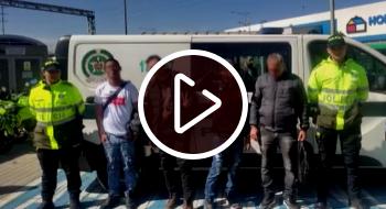 Banda delincuencial 'Los Manitas' fue desarticulada por la Policía.