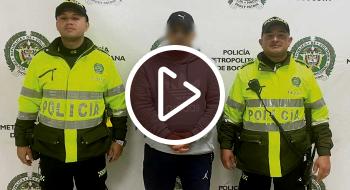 Capturado alias El Gordo cabecilla de banda delincuencial.