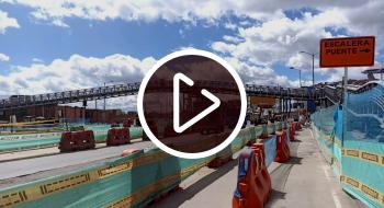 Por qué se está desmontando el puente peatonal de la estación Molinos