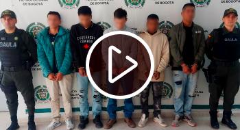 Capturados extorsionistas 