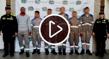 Querían hurtar cableado