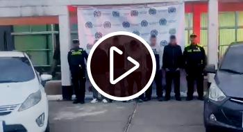 Capturados por hurto a vehículos