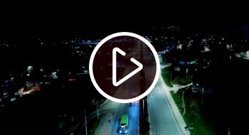 Distrito modernizó 11 km de alumbrado público de la Vía al Llano