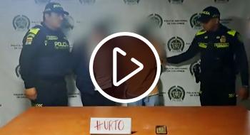 Capturados por hurtar un vehículo.