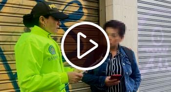 Ciudadana china capturada