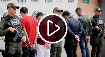 Cayó alias 'niche' de 'Los Satanás' y otras 6 capturas por extorsionar