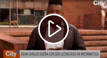 Historia de Gean Carlos beneficiario del programa 'Jóvenes a la U' 