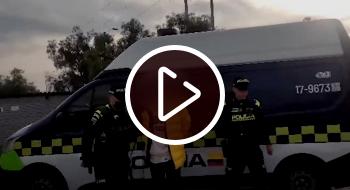 Video: Capturado por lesionar a un conductor de bus de transporte público