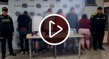 Policía capturó a seis personas por venta de estupefacientes en Usme