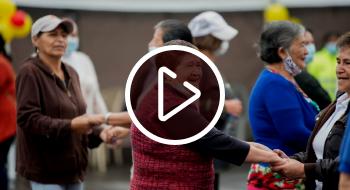 Actividades en entrenamiento para adultos mayores en Bogotá por IDRD