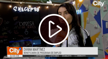 Danna es parte de los más de 100 mil jóvenes que consiguieron empleo 