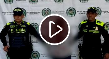 Video: Policía capturó a un hombre por intento de feminicidio en Engativá