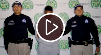 Cayó en Bogotá alias Mbappé, uno de los narcotraficantes más buscados en Europa