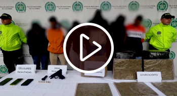 Capturadas 9 personas e incautadas más de 489 kilos de estupefacientes en Bogotá