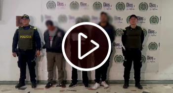 Policía capturó a tres hombres por hurto ¡El vehículo fue recuperado en Kennedy!