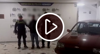 Policía capturó a un hombre por hurto en Kennedy ¡El vehículo fue recuperado! 