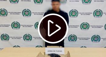 Capturado hombre por hurtar celular a una mujer ¡La amenazó con arma de fuego!