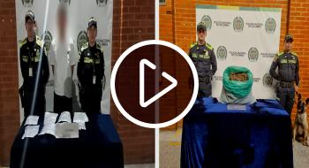 Capturas por tráfico de estupefacientes e incautaciones en Aeropuerto El Dorado